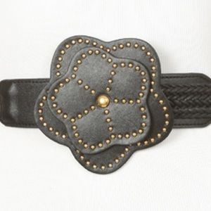 BOHO STUDDED FLOWER BRAIDED BELT 🌸💖🌼